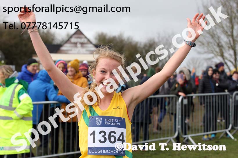 Senior womens 2019 British Athletics Inter Counties Cross Country, Prestwood Hall, Loughborough. Photo:  David T. Hewitson/Sports for All Pics